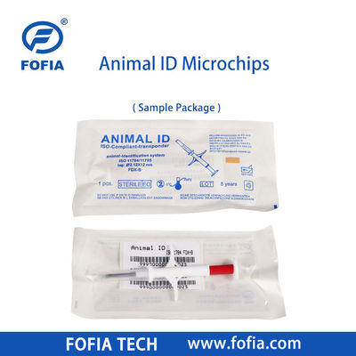 Certifié ICAR Une nouvelle génération de puce d'identification implantable stérilisée 2 en 1 pour tous les types d'animaux ZS006