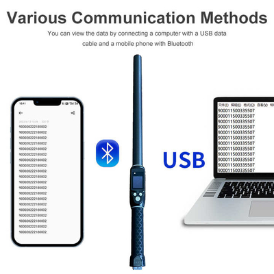 Lecteur RFID pour la reconnaissance des animaux puce PT290 UHF microchip scanner pour animaux de compagnie lecteur d'étiquettes pour animaux