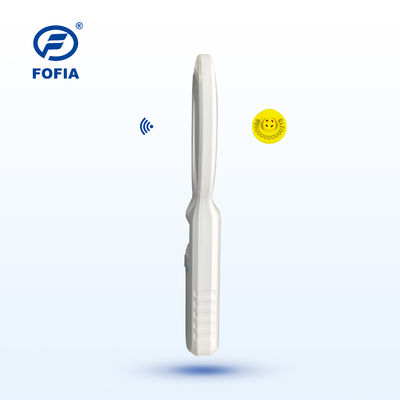 Scanner à puce animale PT200 conçu pour lire des informations sur la puce et la température, compatible avec un stockage de données de 1000