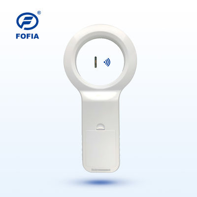 Scanner à puce animale PT200 conçu pour lire des informations sur la puce et la température, compatible avec un stockage de données de 1000