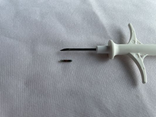 HT003 Kit de seringue à micropuce – Puce RFID ISO FDX-B avec capteur de température pour le bétail