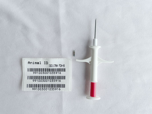 Microchip d'identification animale RFID FDX-B haute précision 2,12*12mm/1,4*8mm