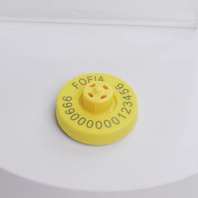 Étiquettes d'oreille électroniques pour moutons, certifiées ICAR, FDX-B TPU ET957 + T967, combinaison Durable pour le bétail, fréquence 134.2kHz