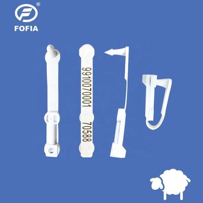 Baguettes électroniques durables et étanches pour moutons, dotées de la technologie RFID FDX HDX et d'un poids de 4,0 g pour la gestion du bétail