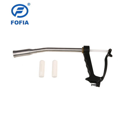 Biocéramique RFID étiquette d'oreille de bétail avec 15 bits de codage laser gravure 134.2kHz étiquette d'identification d'animal étanche