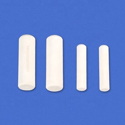 Biocéramique RFID étiquette d'oreille de bétail avec 15 bits de codage laser gravure 134.2kHz étiquette d'identification d'animal étanche