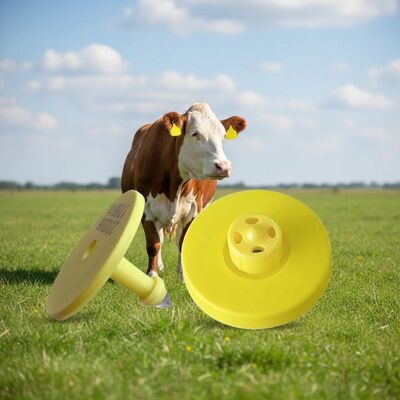 134.2kHz ISO11784/5 FDX-B Boucle électronique avec tension de 350N pour l'identification et le suivi du bétail