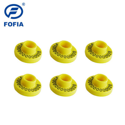 Étiquettes auriculaires électroniques durables FDX-B certifiées FULL ICAR pour le suivi et l'identification du bétail