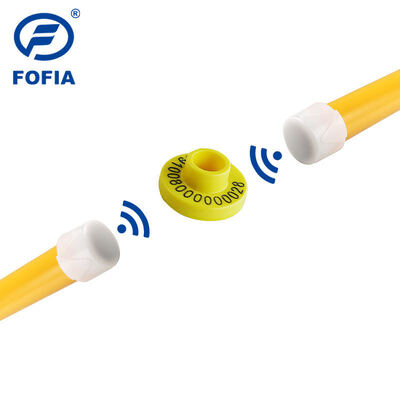 Étiquettes auriculaires électroniques durables FDX-B certifiées FULL ICAR pour le suivi et l'identification du bétail