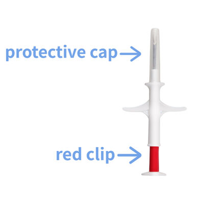 Micropuce animale FOFIA ZS007 RFID 134,2 kHz certifiée ICAR avec puce FDX/EM4305 IP67 étanche pour les emballages en plastique par injection de bétail et d'animaux de compagnie