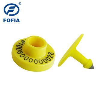 Étiquettes d'oreille électroniques professionnelles certifiées ICAR pour l'identification des moutons et des chèvres d'élevage Matériau HDX TPU durable pour la gestion des fermes