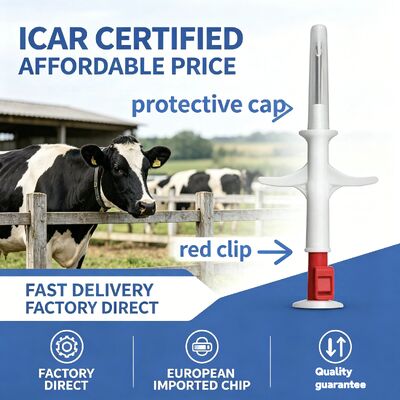 Puce d'identification pour animaux de compagnie ultra-petite ZS007 - Certifiée ICAR pour les cliniques vétérinaires PP Microchip Animal Tracker