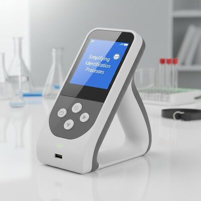Lecteur de micropuce RFID rechargeable alimenté par batterie au lithium simplifiant les processus d'identification