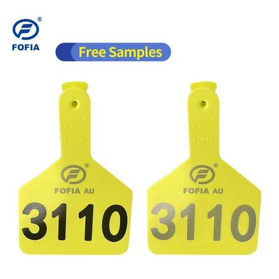 Nouveau bétail utilise des étiquettes d'oreille pour animaux Matériau en plastique TPU Étiquettes d'oreille pour le bétail pour la gestion des exploitations agricoles
