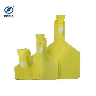 En gros étiquette d'oreille personnalisée pour moutons Une pièce TPU Boucle d'oreille pour bétail Étiquettes d'oreille d'animal d'impression laser à vendre