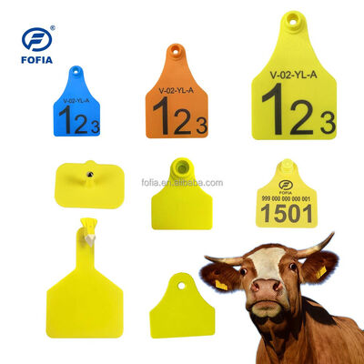 T904 Étiquette d'oreille visuelle en TPU durable pour l'élevage et l'abattage