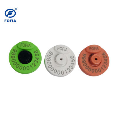 FOFIA – nouvelle étiquette d'oreille électronique RFID en plastique TPU, fréquence 134.2KHz, Distance de lecture de 17cm, certificat ICAR complet pour bovins et moutons