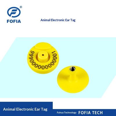Nouvelle étiquette d'oreille électronique à basse fréquence FDX RFID étiquette d'animal plein duplex porc bétail bouche ouverte/fermée Identification du bétail