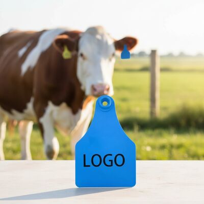 T921 Animaux chèvre jaune bétail étiquette d'oreille RFID TPU Ferme de bétail cheval