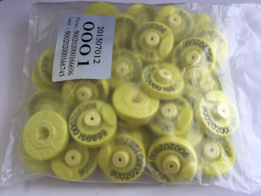 Étiquette d'oreille électronique personnalisée pour le bétail Technologie RFID FDX-B Type plastique et matériau TPU Modèle ET907
