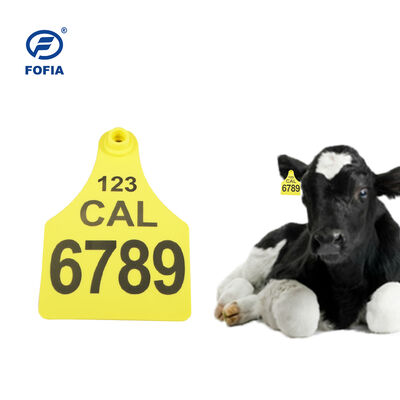 Étiquettes d'oreille de vache en plastique, différentes tailles, en TPU, pour bovins, moutons, porcs, ferme, avec numéro