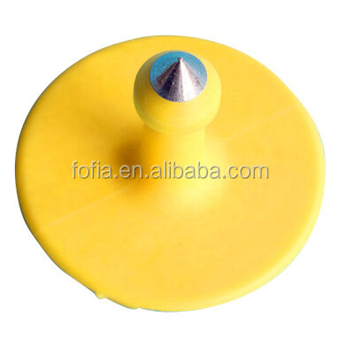 Fofia T904 étiquette d'oreille d'animal RFID TPU 72*57mm Laser Coding Ferme de bétail Porc moutons Icar