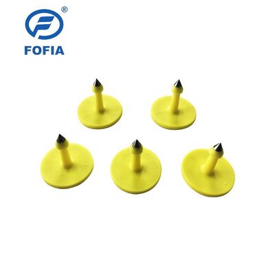 14.5mm Taille TPU Étiquettes d'oreille personnalisées pour bétail Fréquence 134.2KHz