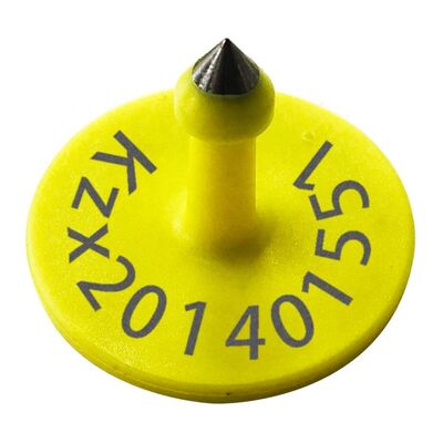 14.5mm Taille TPU Étiquettes d'oreille personnalisées pour bétail Fréquence 134.2KHz