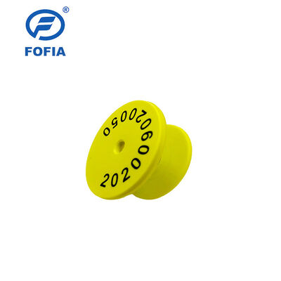 14.5mm Taille TPU Étiquettes d'oreille personnalisées pour bétail Fréquence 134.2KHz
