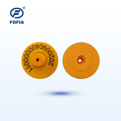 Étiquettes d'oreille UHF RFID pour bétail, étiquettes d'identification en plastique durables avec micropuce pour bovins, moutons, porcs, animaux