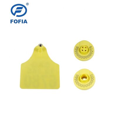 Gestion du bétail RFID étiquette auriculaire Anti-collision Norme IEC 68-2-27 Animal