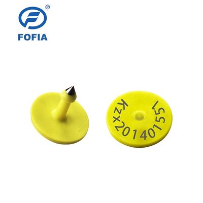 Étiquette d'oreille électronique UHF GPS pour la gestion de l'alimentation des bovins / moutons / porcs