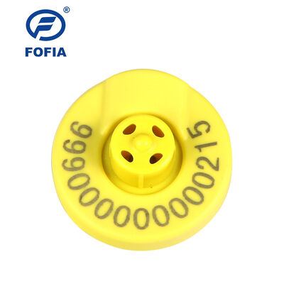 FOFIA 134.2KHZ Rfid bouton Eid GPS étiquette d'oreille pour le bétail