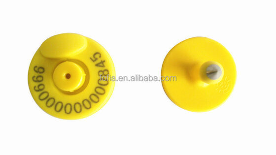 FOFIA 134.2KHZ Rfid bouton Eid GPS étiquette d'oreille pour le bétail