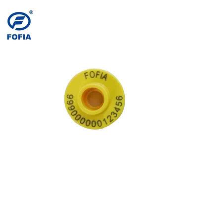Étiquettes d'oreille électroniques pour animaux TPU ET957 134,2 kHz pour porcs bovins moutons de 10 cm90.3 mm