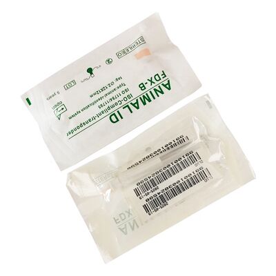 Fofia Vente chaude RFID séparé et réutilisable134.2kHz Animal ID Microchip ZS005 Injection imperméable à l'eau pour animaux de compagnie 1,5 an de garantie