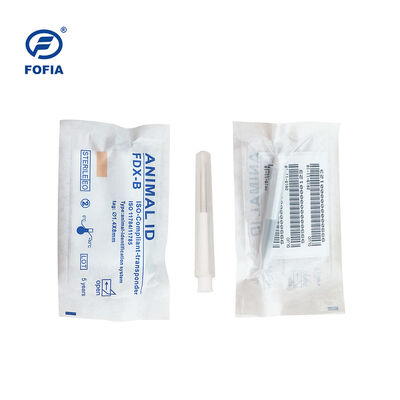 Certifié ICAR Fofia 2026 Nouvelle Vente Chaude RFID 134.2kHz Puce d'identification pour chien et animal de compagnie Type séparé Plastique ZS008 Étanche pour animaux de compagnie