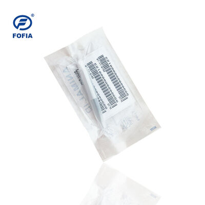 Certifié ICAR Fofia 2026 Nouvelle Vente Chaude RFID 134.2kHz Puce d'identification pour chien et animal de compagnie Type séparé Plastique ZS008 Étanche pour animaux de compagnie