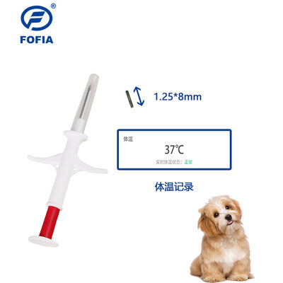 2026 Édition de vente à chaud Nouvelle RFID 134,2 kHz intégrée Fofia Animal Microchip implantable étanche à l'eau Garantie de 3 ans pour animaux de compagnie