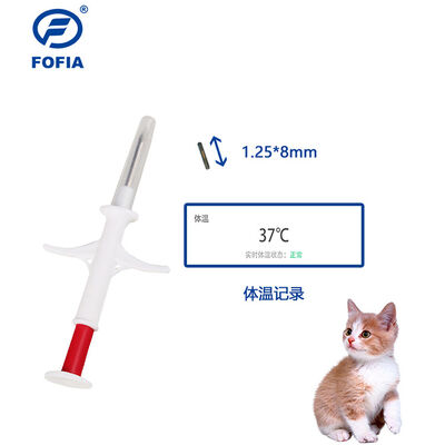 2026 Édition de vente à chaud Nouvelle RFID 134,2 kHz intégrée Fofia Animal Microchip implantable étanche à l'eau Garantie de 3 ans pour animaux de compagnie