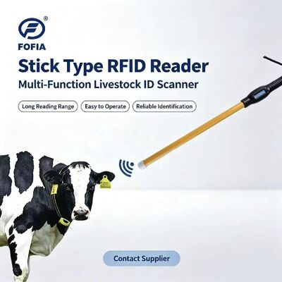 Lecteur RFID PT280 étanche à l'eau 134,2 kHz PVC plastique NLIS Australie ICAR Approuvé Identifiant du bétail USB ISO 11784/5 Wiegand RS232
