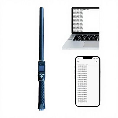 Résistant à l'eau à longue portée 134,2 kHz RFID lecteur d'étiquette d'oreille ISO11784/5 Protocole 30-100cm Distance de lecture Matériau en PVC pour l'agriculture
