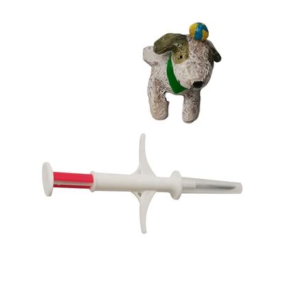 2026 Hot Selling Edition New RFID 134.2kHz Integrated Fofia Animal Implantable Microchip White ZS009 Model Waterproof 3-Year