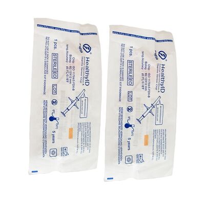 Fofia HT001 Animal ID certifié ICAR, micro-puce RFID bio-verre blanc sensible à la température, étanche 1.5