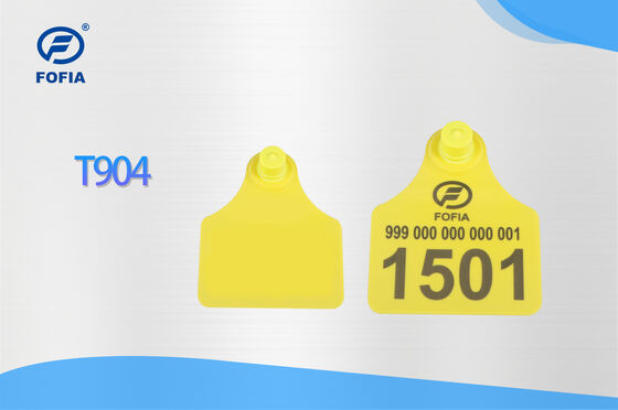 Puce de transpondeur RFID ICAR Fofia T904 +T901 pour animaux, étanche, en TPU, codage laser, garantie 3 ans, suivi du bétail