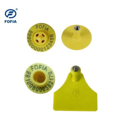 Étiquette électronique Fofia ET957+T967 pour moutons et chèvres, étanche, nouvelle génération, RFID TPU, codage laser de haute qualité