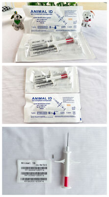 FOFIA Nouvelle puce électronique RFID 134,2 kHz pour animaux FDX/EM4305 IP67 étanche pour bovins/porcs/moutons/animaux de compagnie injection PP