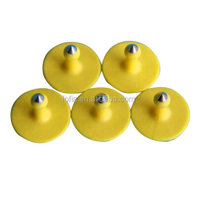 FOFIA Nouvelle étiquette auriculaire étanche en TPU RFID T904+T901 pour le suivi du bétail bovin, gestion des animaux de ferme avec 3 mois de garantie