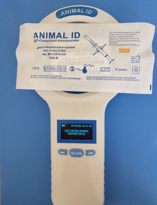 Waterproof Plastic FOFIA PT200 RFID Card Reader 128x64 OLED Screen Long Distance Reading (10-20m) ISO11784/5 Protocol 860-960mhz