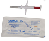 Résistance aux chocs RFID Transponder Tag Reading Range 3-10 Cm Implanté pour chiens traqueur de puce pour chat